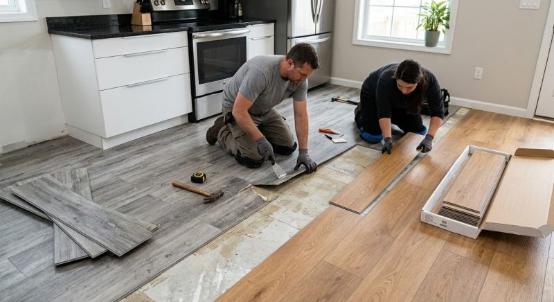 Vinyl Tile Replacement
