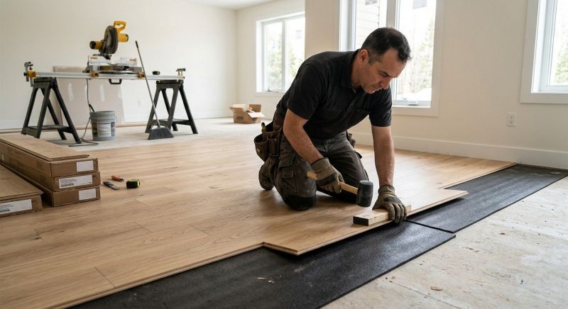 Engineered Wood Installation in Pearland, TX