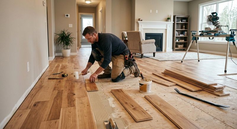 Engineered Wood Installation in Pearland, TX