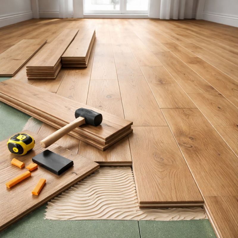 Engineered Wood Installation in Pearland, TX