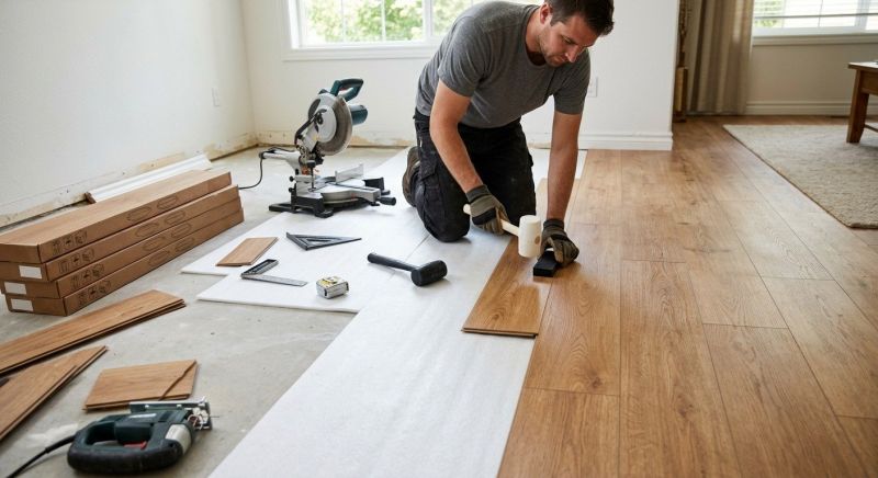 Laminate Floor Installation in Kemah, TX