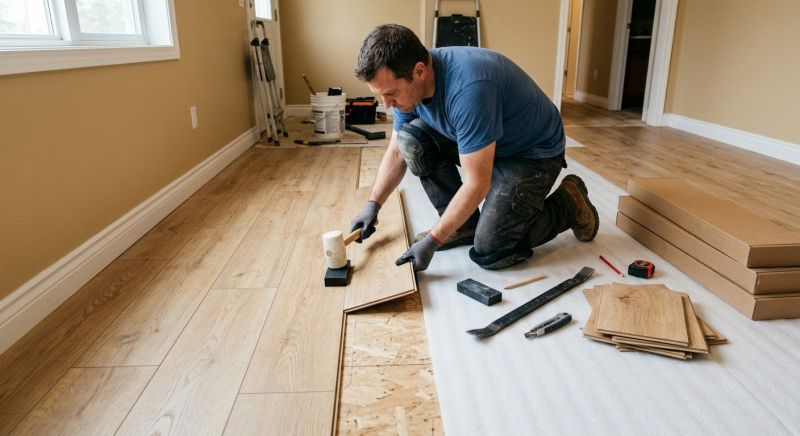 Laminate Floor Installation in Pasadena, TX
