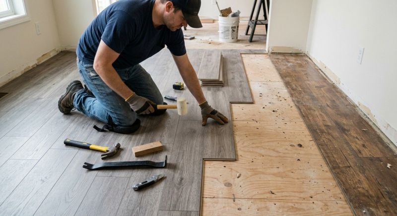 Laminate Floor Replacement in Alvin, TX