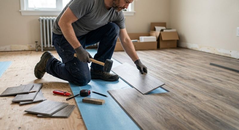 Linoleum Floor Installation in Brazoria County, TX