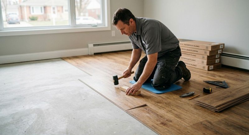 Linoleum Floor Installation in La Porte, TX