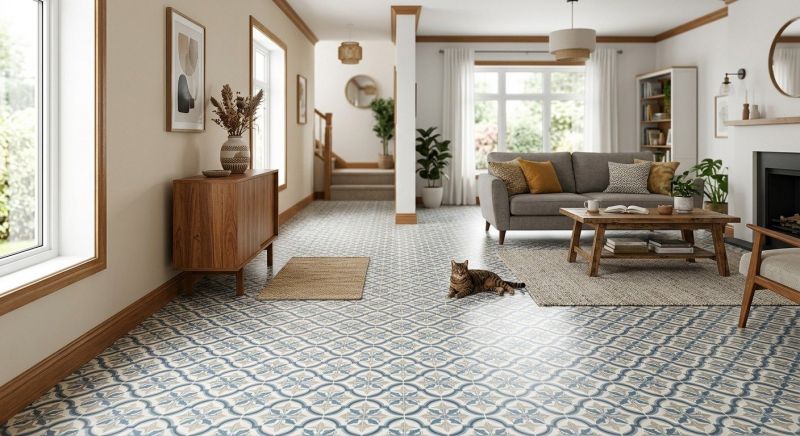 Linoleum Flooring Replacement in Pearland, TX