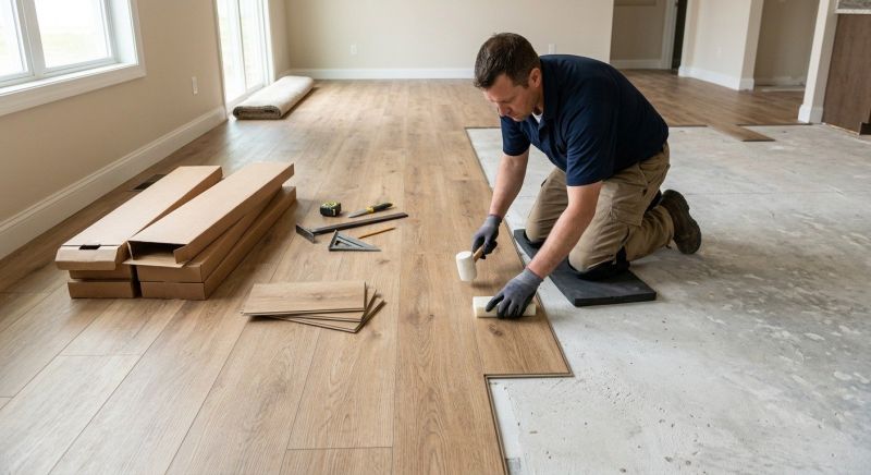 Luxury Vinyl Tile Installation in Baytown, TX