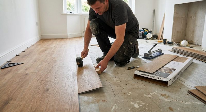 Luxury Vinyl Tile Installation in Galena Park, TX
