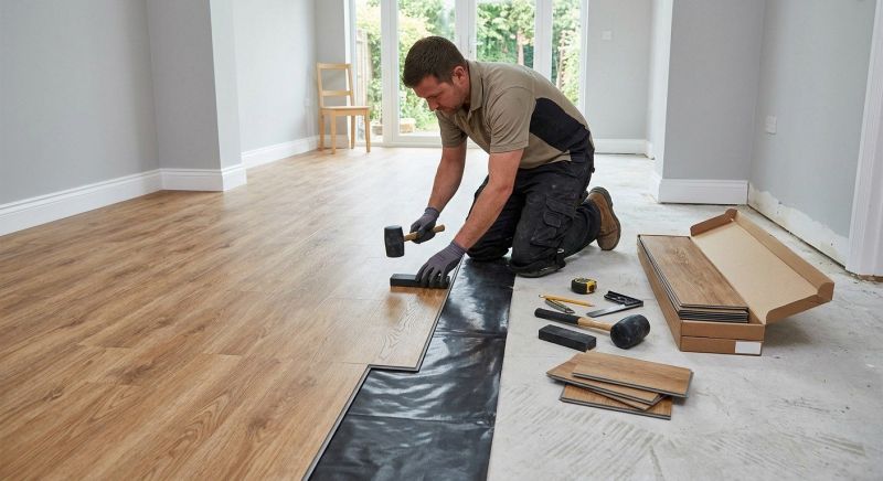 Luxury Vinyl Tile Installation in Rosharon, TX
