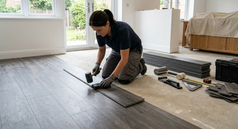 Luxury Vinyl Tile Installation in Seabrook, TX