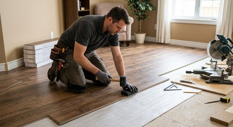 Plank Laminate Installation in Pearland, TX