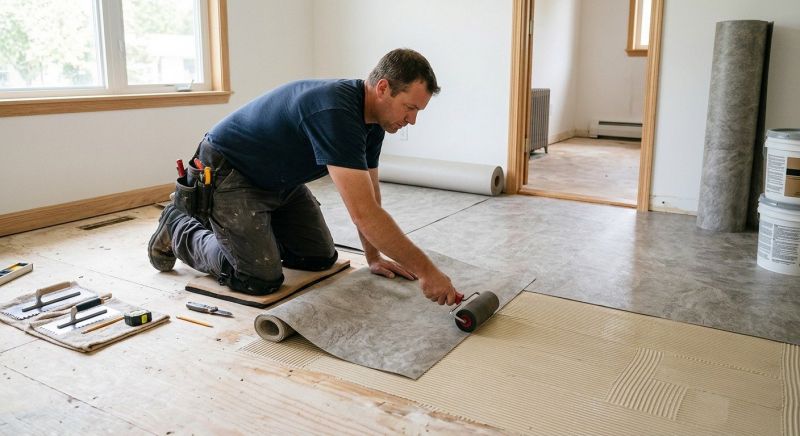 Sheet Flooring Installation in Brazoria County, TX