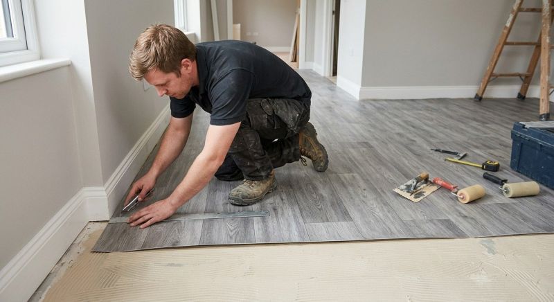 Sheet Vinyl Installation in Baytown, TX