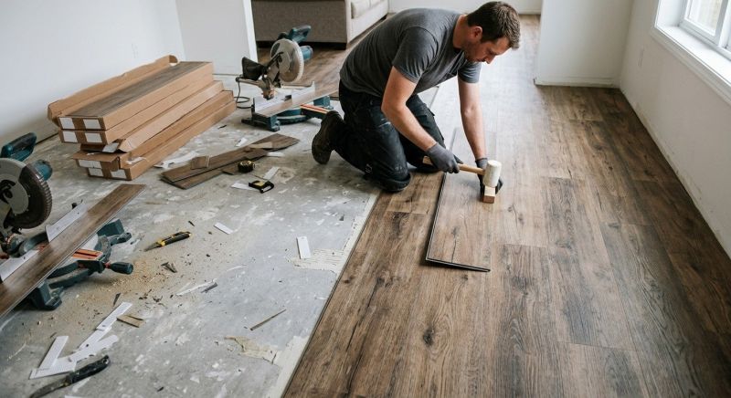 Vinyl Flooring Installation in Brazoria County, TX