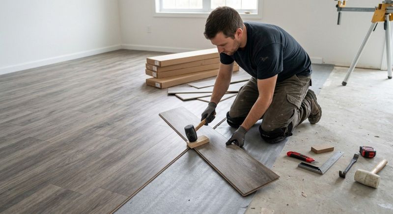 Vinyl Flooring Installation in Galveston County, TX